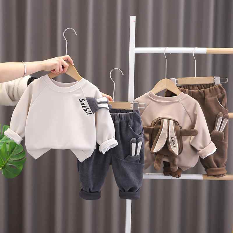 キッズ 幼児 男女兼用 柔らかな肌触り 長袖 トレーナー ロングパンツ セットアップ 2点セット 春秋 カジュアル おしゃれ かわいい 綿 スポーツ 部屋着 通園 動物柄 無地 80 90 100 110 120cm