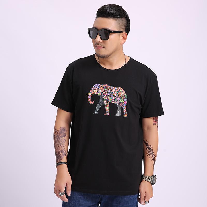 Tシャツ メンズ 半袖 丸首 クルーネック ゆったり ルーズ 大きいサイズ ビッグサイズ オーバーサイズ ポッチャリ 薄手 綿 コットン キャラクタープリント カジュアル 普段着 部屋着 夏 サマー アイロン不要 イージーケア 4,398円