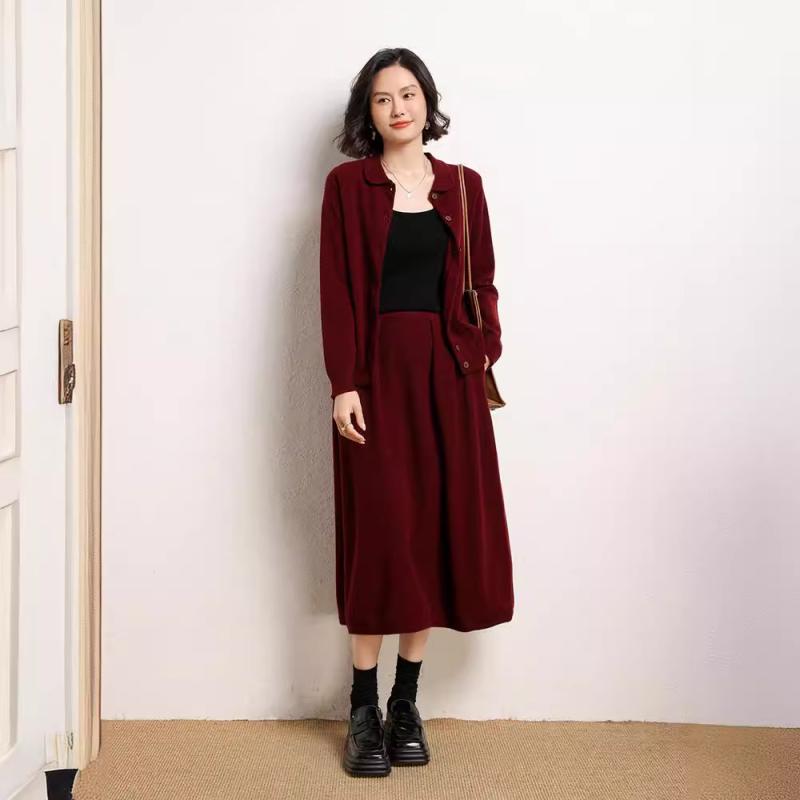 カーディガン レディース カシミヤ テーラードカラー ゆったり ニット リブ 上品 エレガント 秋冬 通勤 オフィス シングルボタン 切り替え アウター 羽織り｜セキュアデポ