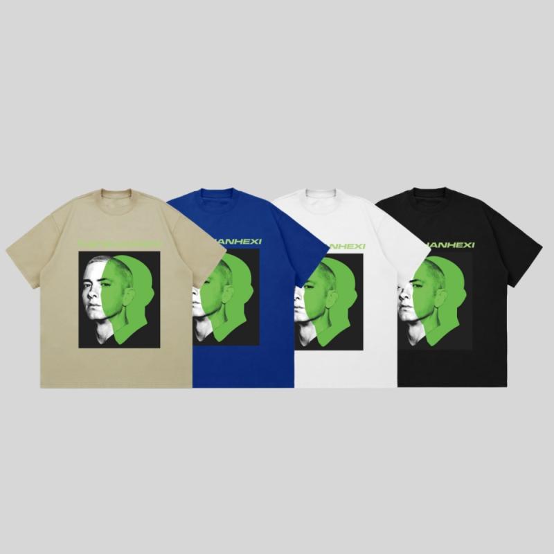 Tシャツ メンズ ヘビーウェイト 厚手 精梳綿 ゆったり ルーズフィット ストリート アメカジ ワイルド クルーネック 五分袖 トレンド 透気性 防シワ 抗菌 耐摩耗 春夏秋 デイリー 部屋着