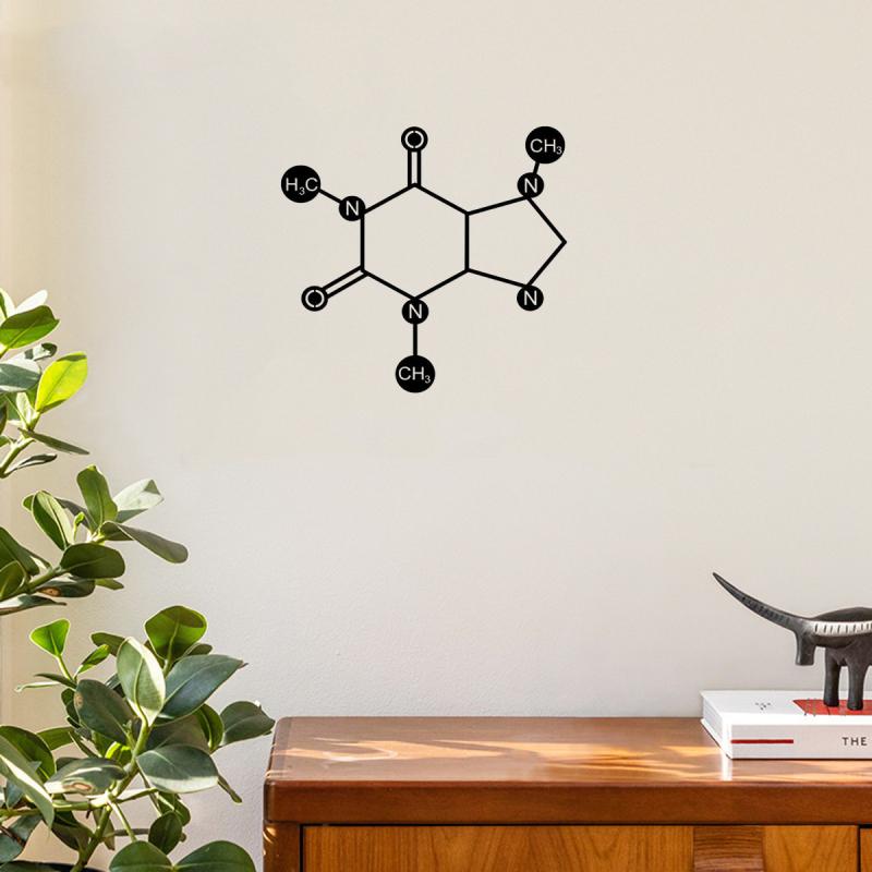 ウォールデコレーション DNA ゲノム模型 アイアン製 壁掛け オブジェ モダン スタイリッシュ ブラック 科学 理系 インテリア おしゃれ リビング 玄関 ウォールアート
