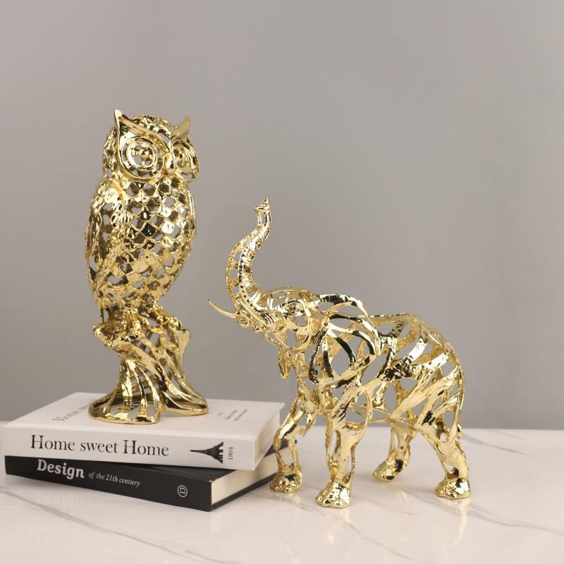 オブジェ 北欧 幾何学学 透かし彫り 毛の荒物 刻みつける 百獣の王 象 馬 金属元素 リビング 部屋の入り口 室内装飾 飾りつけ 今めかしい 今めかしい 今めかしい 御前上等感
