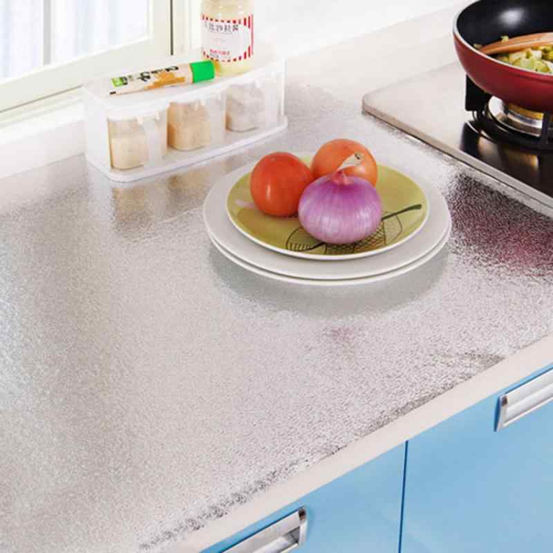 壁紙シール アルミシート 保温 断熱 オレンジピール エンボス加工 防水 防油 防汚 防カビ キッチン 油汚れ防止 家具 リメイクシート 食器棚 冷蔵庫 リビング 寝室 簡単 DIY ゴールド シルバー
