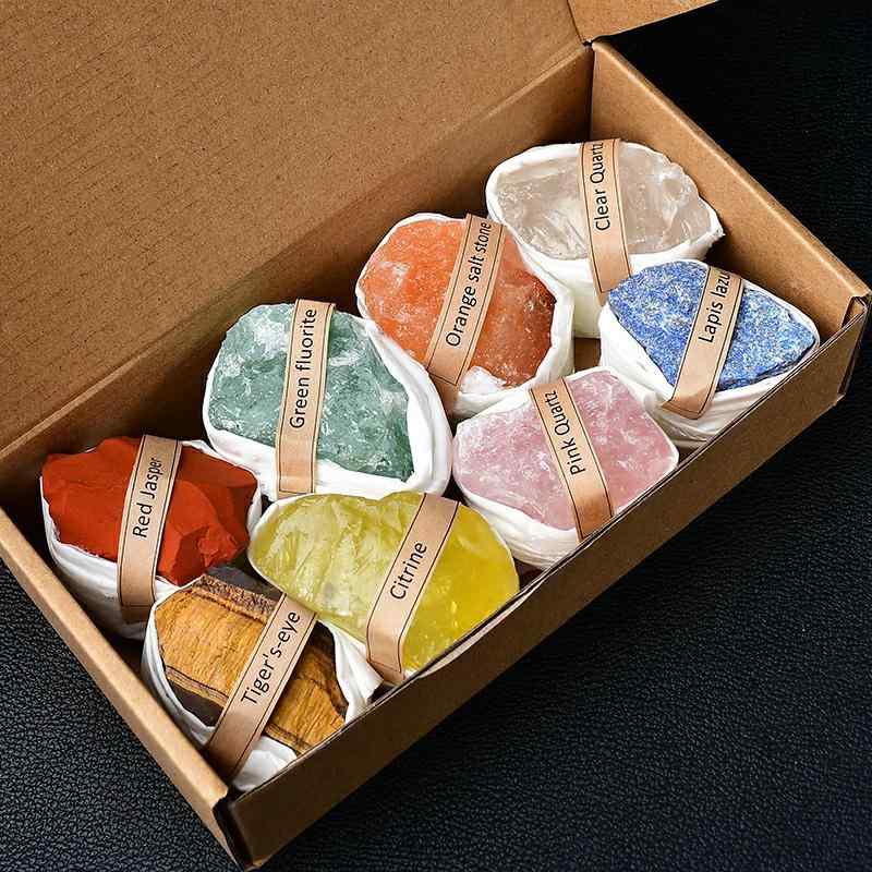 鉱物 天然石 キッズ 子供 科学 学習 知育 教材 標本 コレクション 天然水晶 原石 結晶 宝石 ギフト プレゼント インテリア 飾り｜セキュアデポ