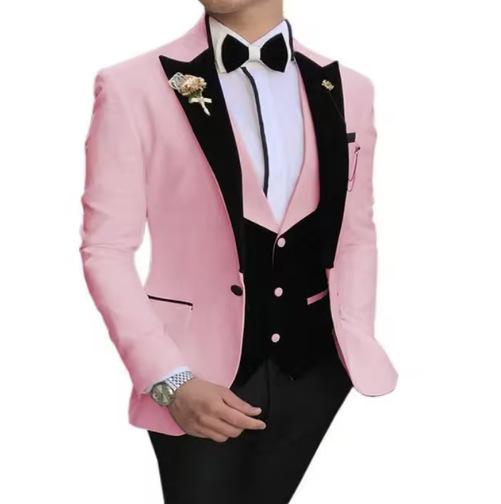 スーツ メンズ 男性用 スリーピース セット ビジネス フォーマル 冠婚葬祭 オフィス カジュアル 春秋 スリムフィット 大きいサイズ ビッグサイズ 綿混素材 切り替え カラーバリエーション