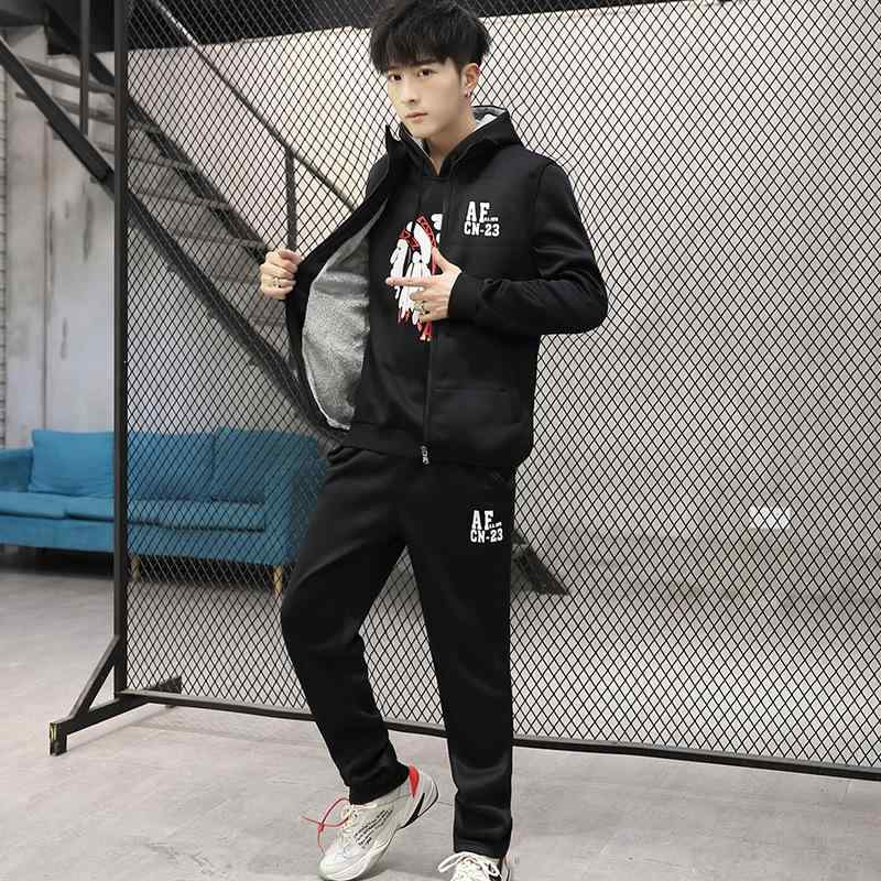 セットアップ メンズ スポーツ カジュアル スリーピース スウェット パンツ ベスト 綿混 ポリエステル 長袖 おしゃれ かっこいい 秋冬 ルームウェア 部屋着 普段着 リラックス ゆったり 大きいサイズ 学生