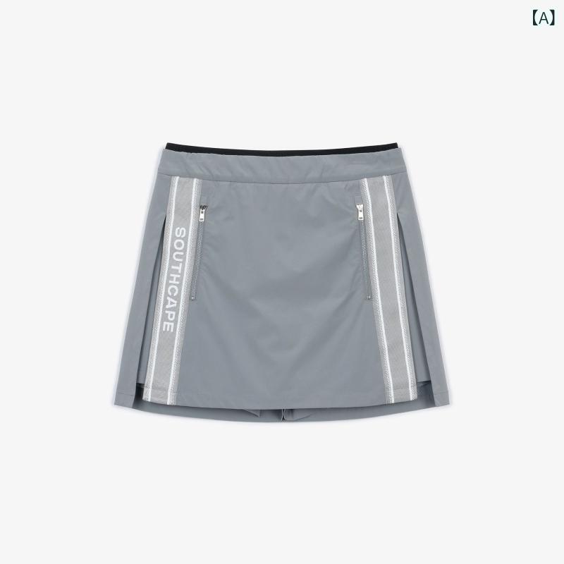 ショートパンツ レディース ゴルフウェア スカート風 キュロット 撥水 接触冷感 軽量 ドライ 通気性 ストレッチ カジュアル スポーツウェア ボトムス 動きやすい 美脚 スリム｜セキュアデポ