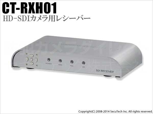 固定ディスク-SDI受信システム CT-RXH01 3G/固定ディスク-SDI交通信号受信システム HDMI最終生産物 映像媒体最終生産物 中継ぎ高まる役立つこと付き添い人