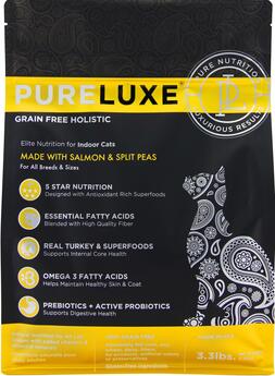 ピュアラックス インドアキャット 秋味＆エンドウ豆5kg PURELUXE【CAT】【全馬齢猫用の組み入れる滋養分食】室内猫用