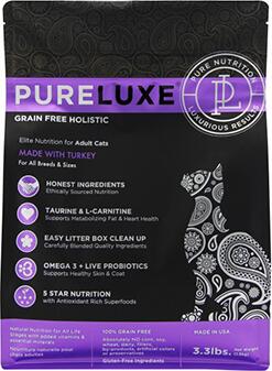 ピュアラックス フレッシュターキー 5kg PURELUXE キャットフード 素っ気ないボンネット 無付け加える グレインフリー グルテン無償性 ヒューマン評価 全年歳猫用 尿路病み患いの止めることに 毛艶が好いたらしいに 低脂肪組織 高たんぱく質 腸内周囲の状況を整える アレルギー反応打つ手