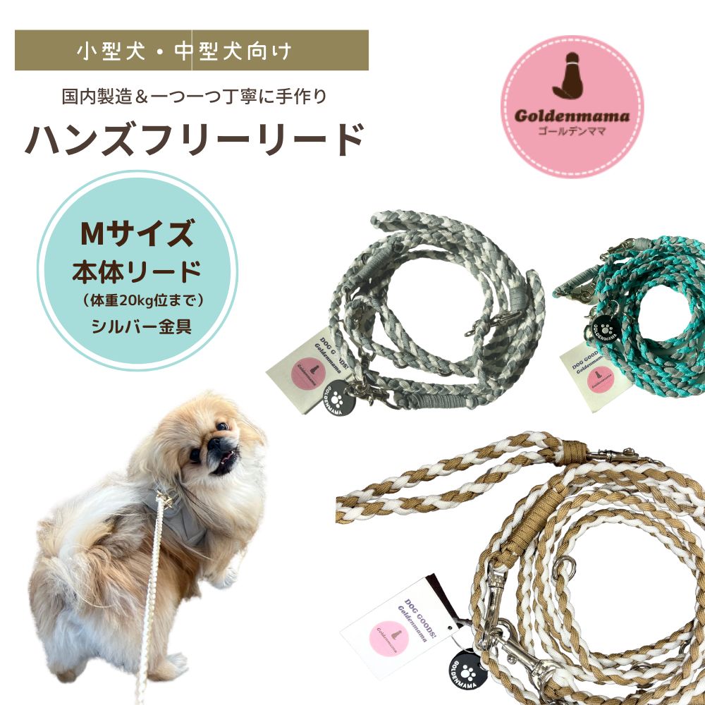 楽天市場】【小型犬・中型犬向け/Mサイズ 本体 シルバー金具】ハンズ