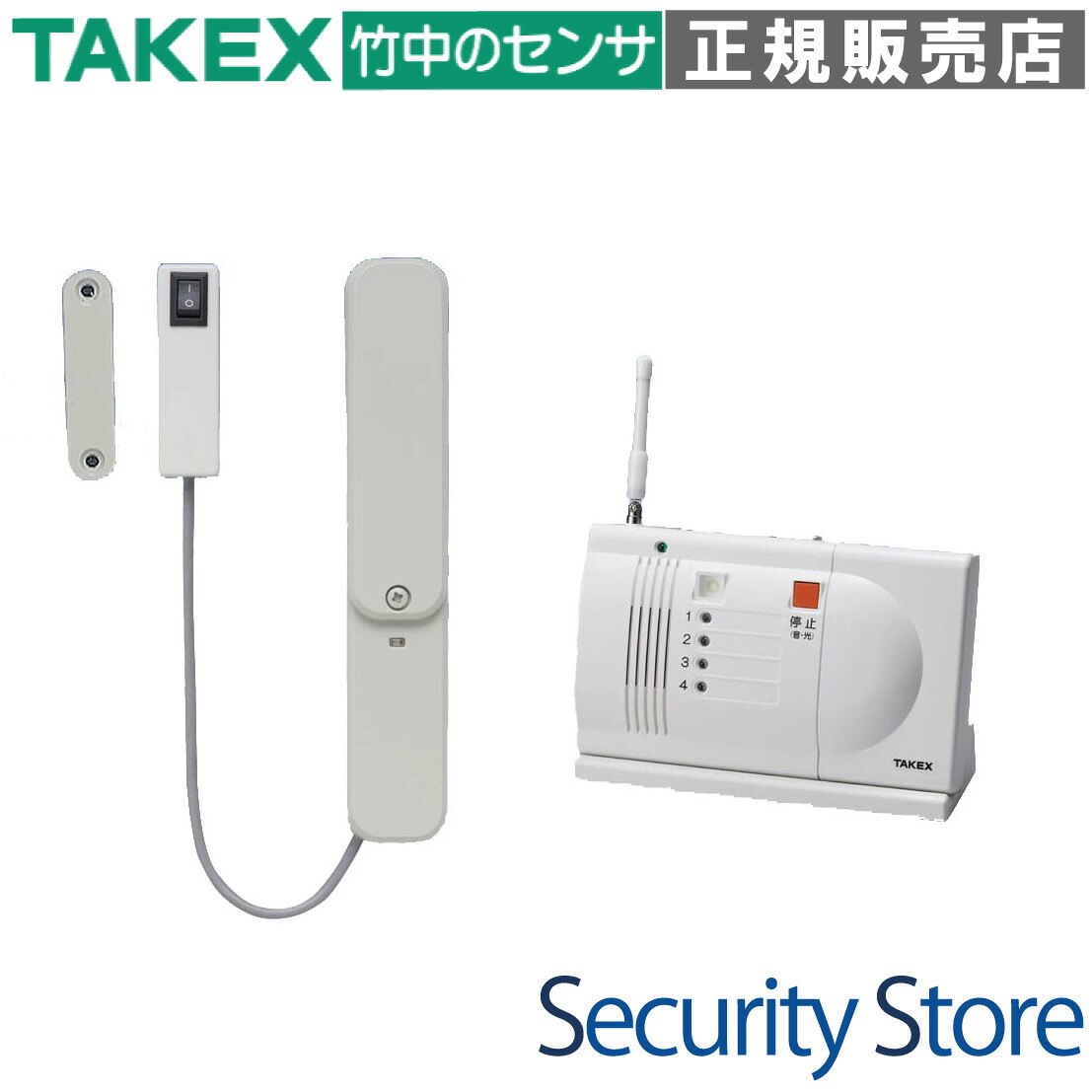 【HCS-115(T)】 部屋の入り口窓検出器 開見(あけみ)お父ちゃん 持ちはこび型傍受機仕掛ける TAKEX 竹中応用科学