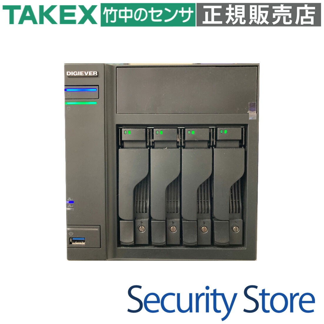 【DS-4209UHD/100】 9ch 網状組織リコーダー HDD最大限度4台 TAKEX 竹中応用科学