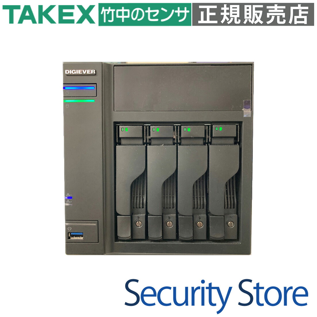 【DS-4216UHD/100】 16ch 網状組織リコーダー HDD最大限度4台 TAKEX 竹中応用科学