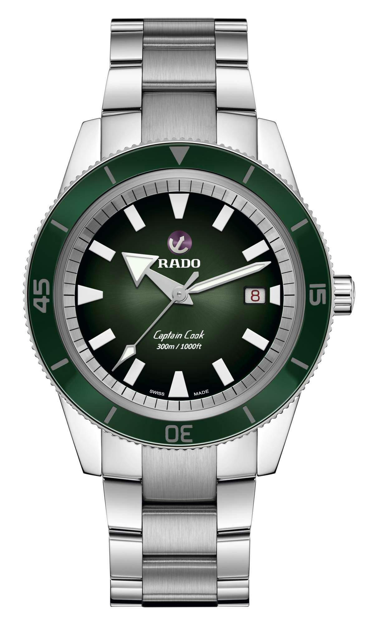 メンズモデル即納 国内正規品【RADO】ラドー 【CAPTAIN COOK AUTOMATIC 】キャプテンクックオ−トマティックR32105318|セドナストーンジュエリー