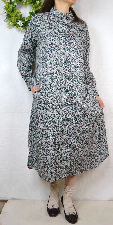 【新品未使用タグ付き】parkes✕LIBERTY　ワンピース 楽天市場】リバティ ワンピース Parkes パークス リバティ