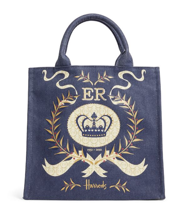 楽天市場】HarrodsハロッズSmall King's Coronation Tote Bag キング 