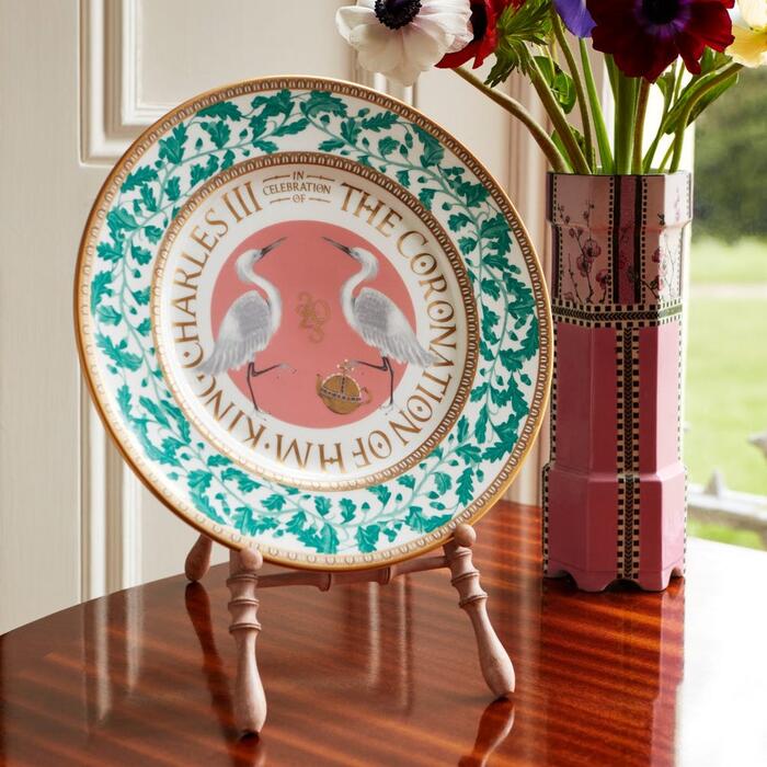 Fortnum \u0026 Maison フォートナム＆メイソン Fortnum Coronation Commemorative 10\" Plate 戴冠式コロネーションプレート