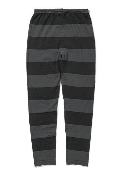 GREEN CLOTHING グリーンクロージング | ウールレイヤーパンツ / ベースレイヤー [BLACK×CHACOAL]