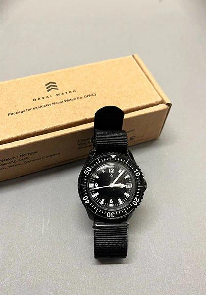 NAVAL WATCH ナバルウォッチ | MIL.-05 Automatic ROYAL Military Diver TYPE [BK/BK]｜SEEK