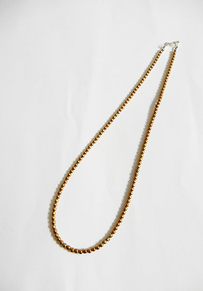 Indian Jewelry (北米インディアン 宝飾品) 14K GF NAVAJO PEARLS NECKLACE ナバホパールネックレス