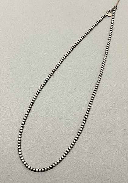 ナバホパールネックレス 5mm 40cm Theresa Belone 新品 ナバホパール ネックレス 5mm 40cm