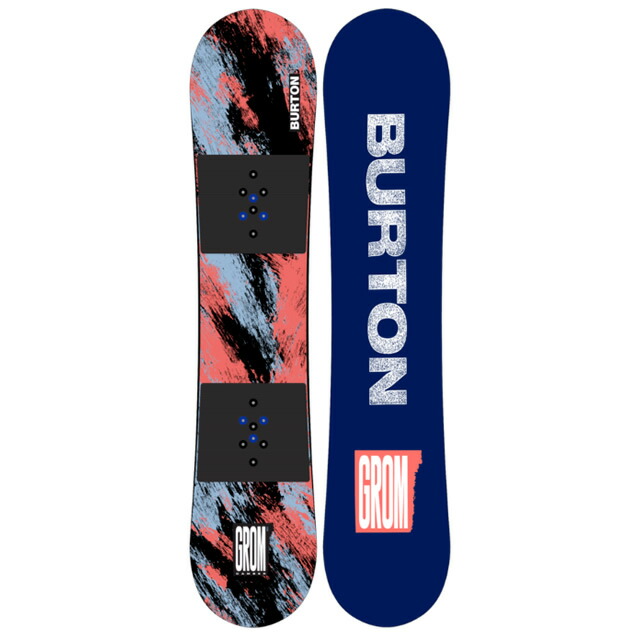 【メンテナンスします】BURTON GROM CAMBER 110-120-130センチ【正規品】バートン グロムキャンバーキッズ