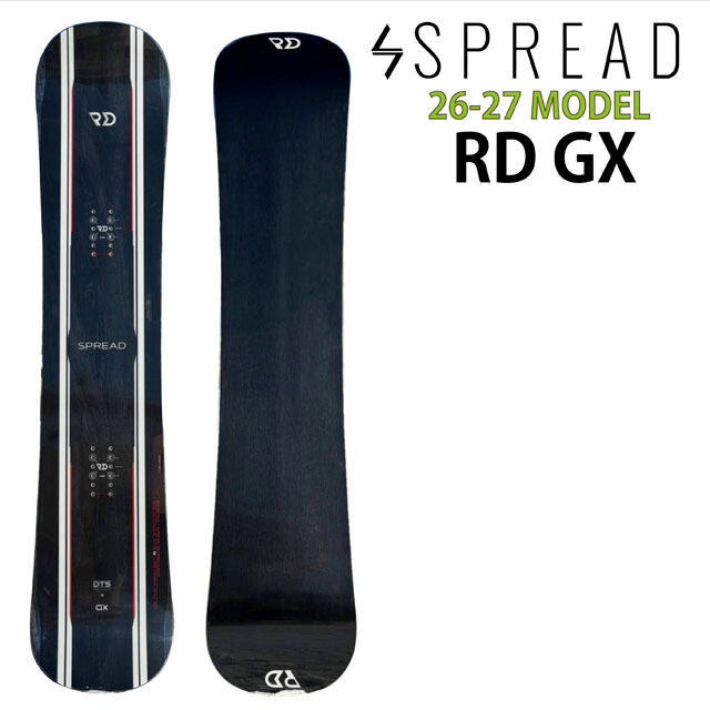 楽天市場】おまけ多数 26-27 RD SPREAD SNOWBOARDS スプレッド