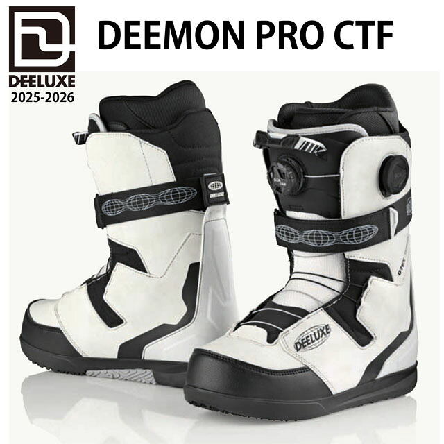 25-26 DEELUXE 【ディーラックス】ブーツ DEEMON PRO CTF カラー：BLIZZARD or MERCURY GREY【正規品】