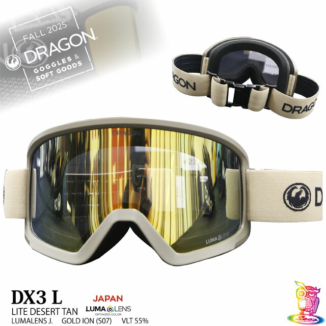 楽天市場】DRAGON【ドラゴン】DX3 L フレーム：AUTHENTIC レンズ：LL J
