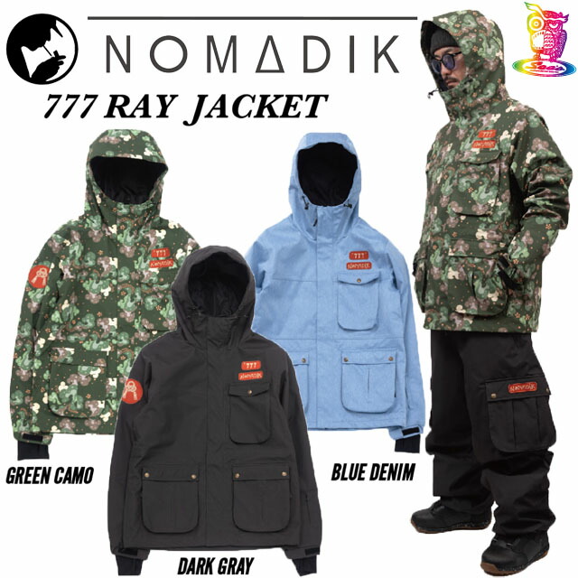 nomadik 777 ray bib XL 新品 楽天市場】24-25 NOMADIK【ノマディック】777 RAY BIB PANTS