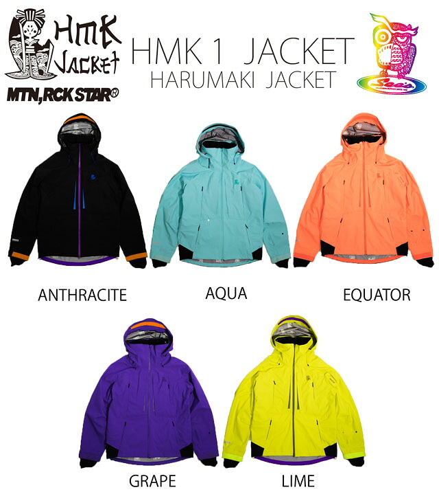 【取っておく商いもの】26-27 MTN.ROCK STAR【マウンテンロックスター】HMK1 JACKET 3LAYER スノーボード 御召しもの【定まり品】
