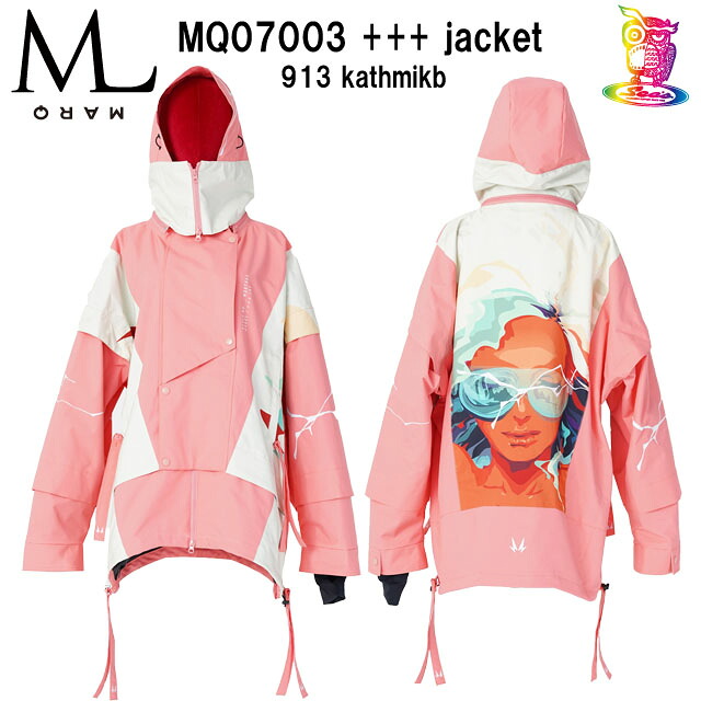【取って置く商いもの】MARQLEEN【マークリーンウェア】 MQ07003 +++ JACKET☆913 kathmikb☆スノーボード 御召しもの