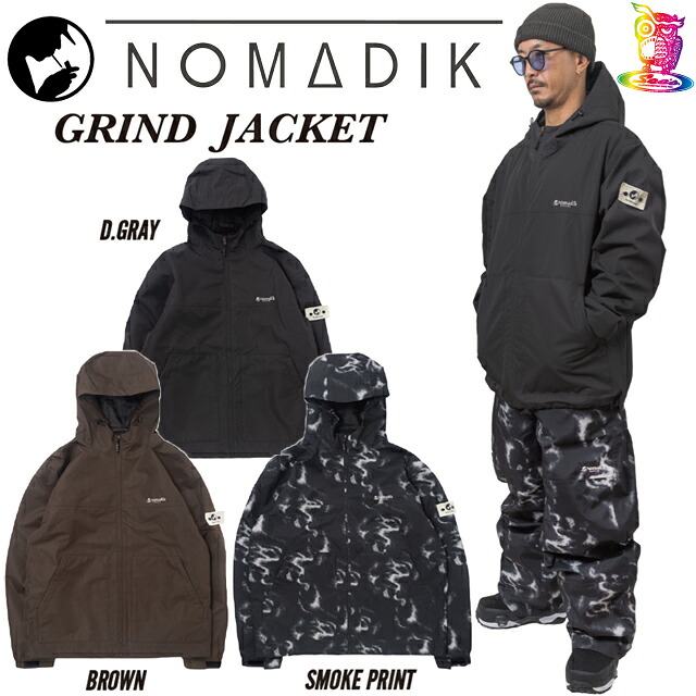 【取っておく商いもの】26-27 NOMADIK【ノマディック】GRIND JACKET スノーボード 御召しもの