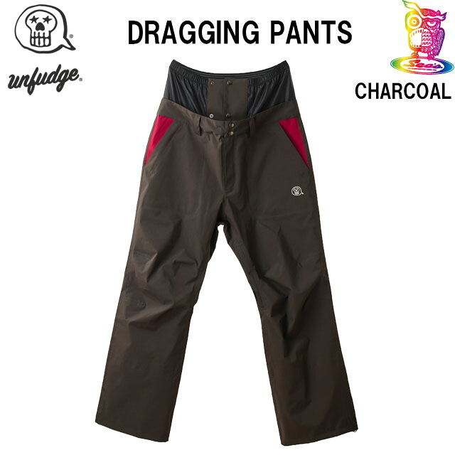 【取っておく商いもの】26-27☆UNFUDGE 【アンファッジ】DRAGGING PANTS【置き目品】CHARCOAL