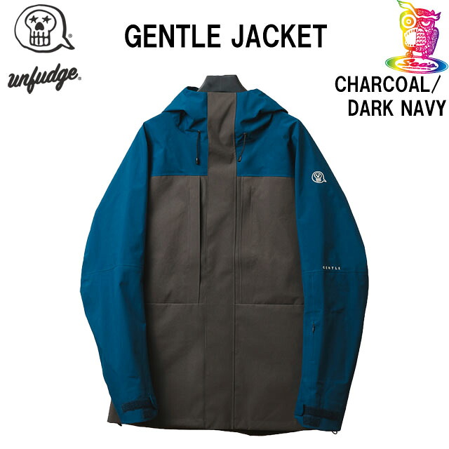 【取っておく商いもの】26-27☆UNFUDGE 【アンファッジ】GENTLE JACKET【定まり品】CHARCOAL NAVY