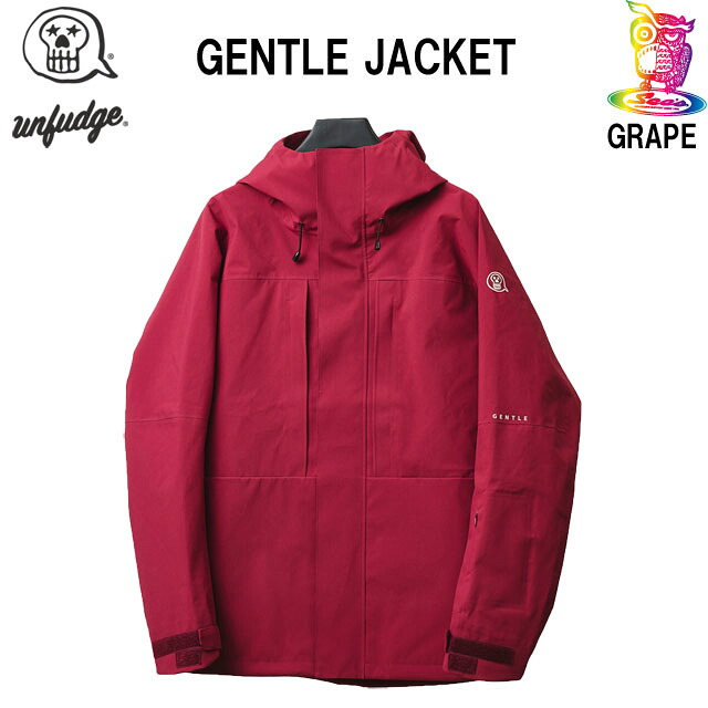 【取っておく商いもの】26-27☆UNFUDGE 【アンファッジ】GENTLE JACKET【定まり品】GRAPE