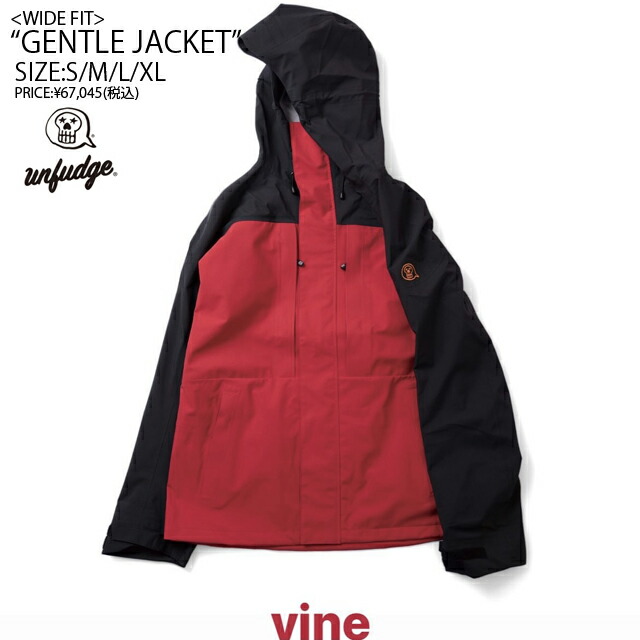 「セール中」23-24 unfudge PEEP JACKET VINE L 23-24 unfudge PEEP JACKET VINE L
