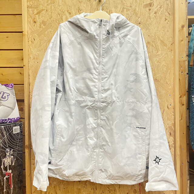 VOLCOM【ボルコム】メンズウェア MENS 2836 INSULATED JACKET【置き目品】WHITE CAMO