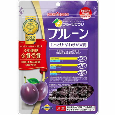 ポッカサッポロフルーツサプリプルーン×１０個　　【送料無料】