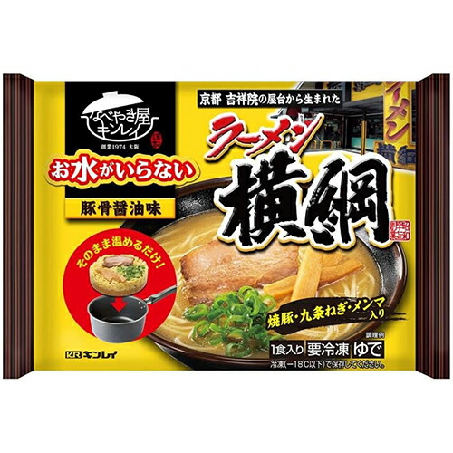 ラーメン 【ひ◎み】 楽天市場】[冷凍] キンレイ お水がいらないラーメン横綱 481g×6