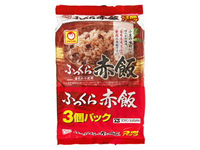【全商品ポイント５倍 5/23(金)20:00～5/24(土)23:59】東洋水産 マルちゃん ふっくら赤飯 160g×3食パック×16個 【送料無料】