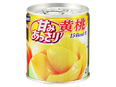 【全商品ポイント10倍 4/15(水)0:00～23:59】はごろもフーズ　甘みあっさり黄桃　24個×2ケース（48個） 【送料無料】