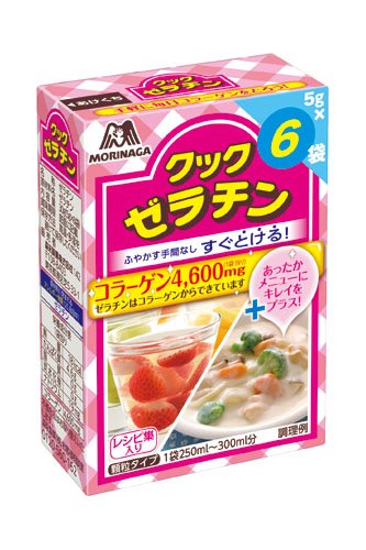 森永製菓 森永製菓 クックゼラチン 箱(5g×6袋)×84個 【送料無料】|紀州和歌山てんこもり
