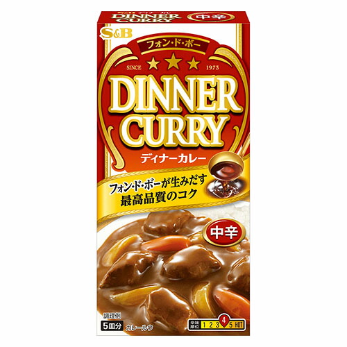 エスビー食品 S＆B ディナーカレー中辛９７Ｇ×30個 10,587円