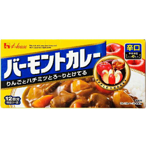 ハウス食品 バーモントカレー　辛口２３０ｇ&times;40個｜紀州和歌山てんこもり