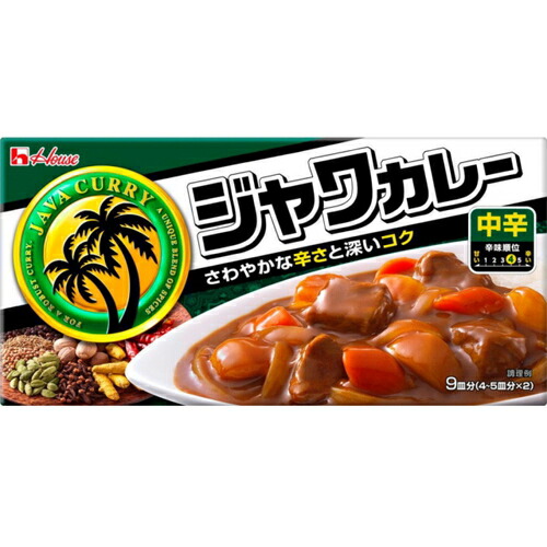 ハウス食品 ジャワカレー中辛185g×40個|紀州和歌山てんこもり