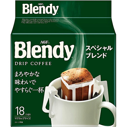 AGF　ブレンディ　レギュラー・コーヒー　ドリップパック　スペシャル・ブレンド１８袋&times;6個&times;2セット｜紀州和歌山てんこもり