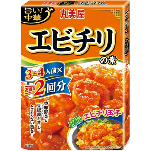 【訳あり・在庫処分】丸美屋　旨い！中華　２回分エビチリの素　箱１４０ｇ×1個　※賞味期限2024年2月9日 | 紀州和歌山てんこもり