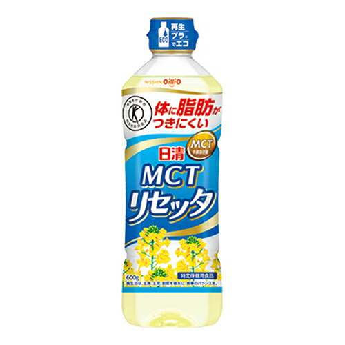 日清 オイリオ　日清ＭＣＴリセッタ（600ｇ）ＰＥＴ×10個×2セット
